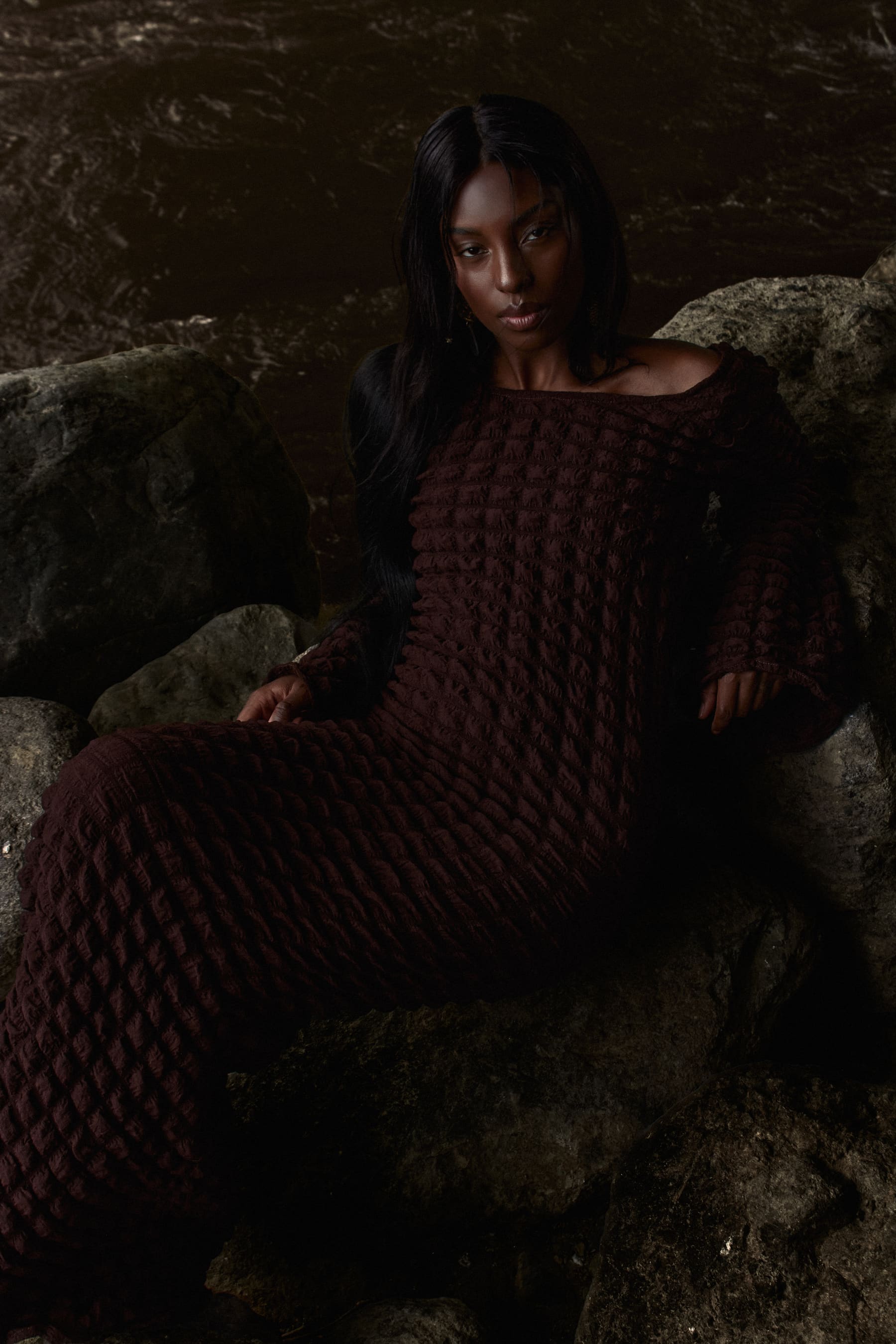 Editorial Coangue, fotografía de moda de la producción.